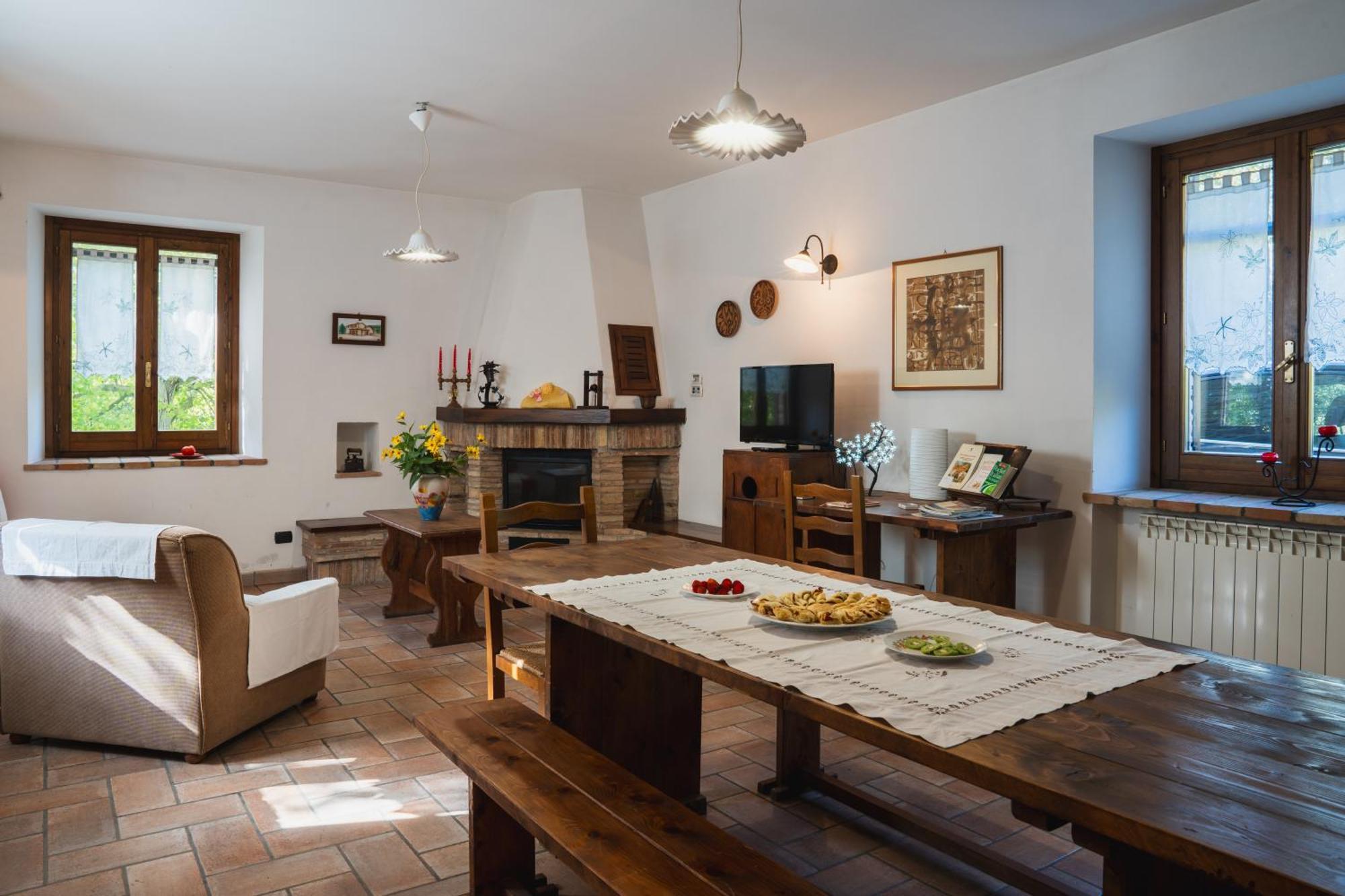 Agriturismo Casa Del Nonno Valfabbrica Kültér fotó